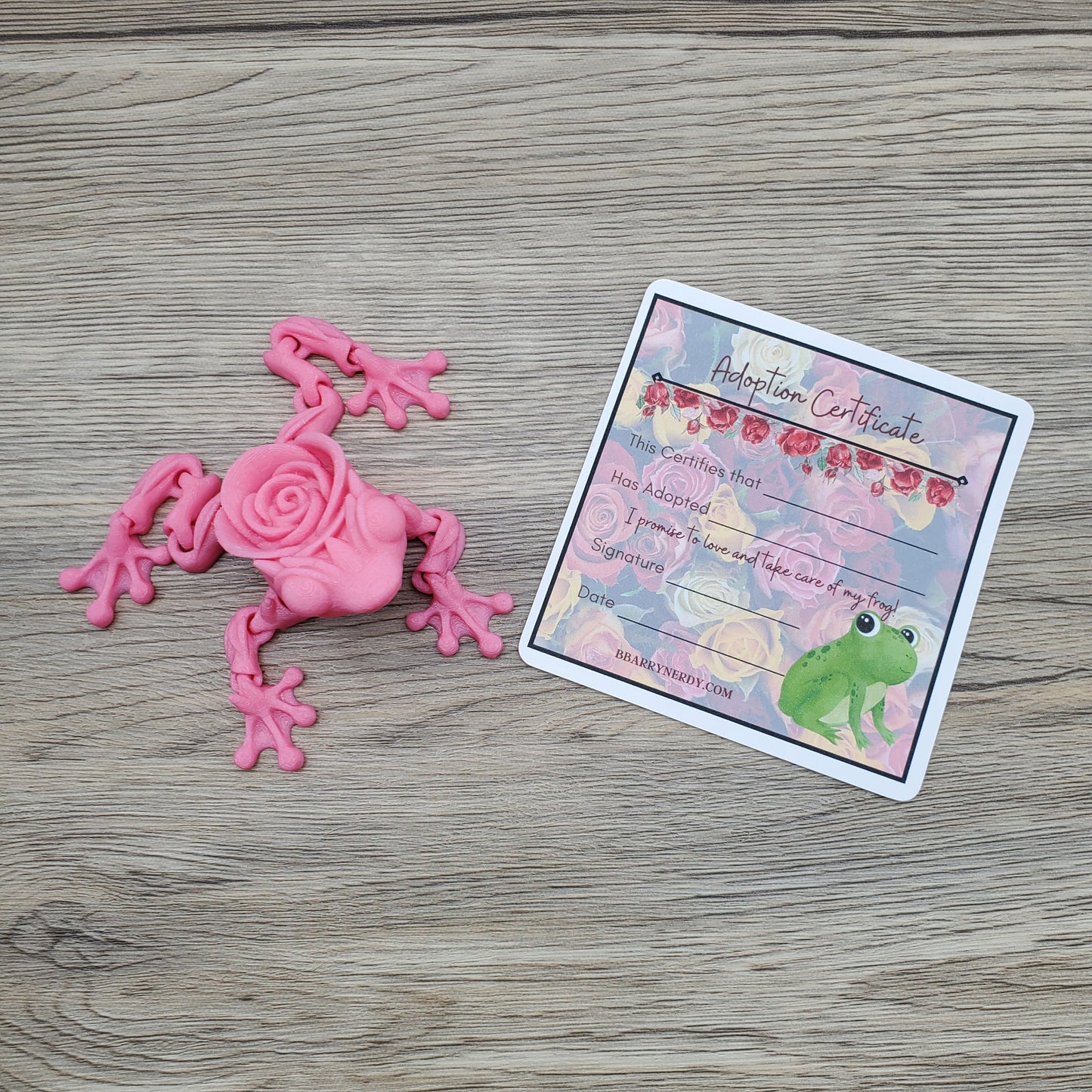 Flexie Rose Frog- Purple