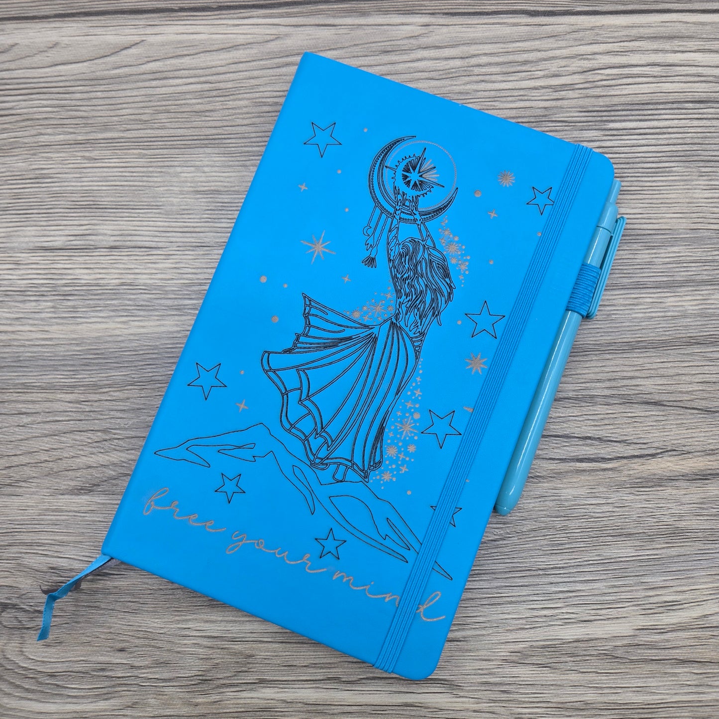 Free Your Mind: Laser Engraved A5 Notebook