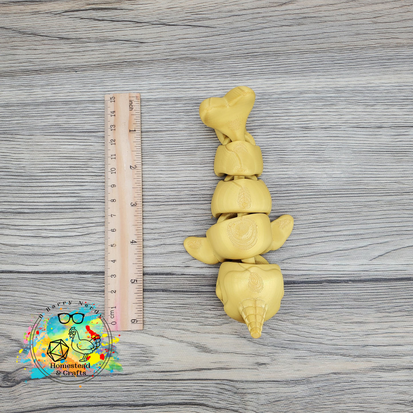Flexi Icecream Narwhal- Gold
