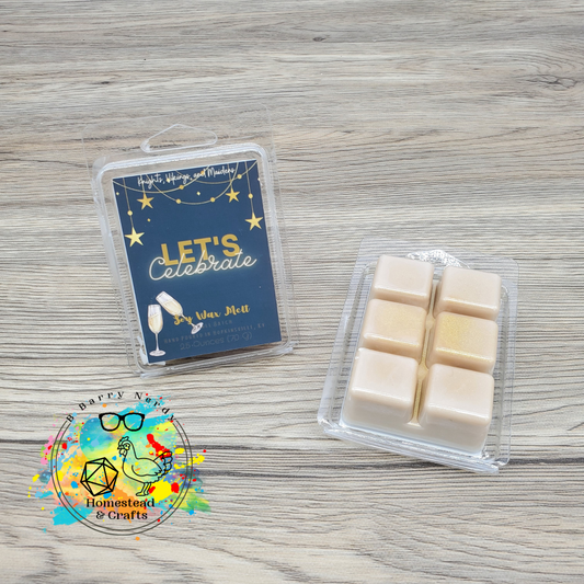 Let's Celebrate, Soy Wax Melt