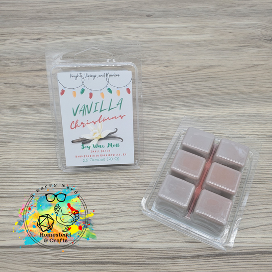 Vanilla Christmas, Soy Wax Melt