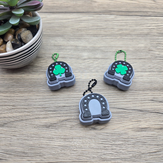 Your Choice of Lucky Horseshoe Clicker- Raised Style