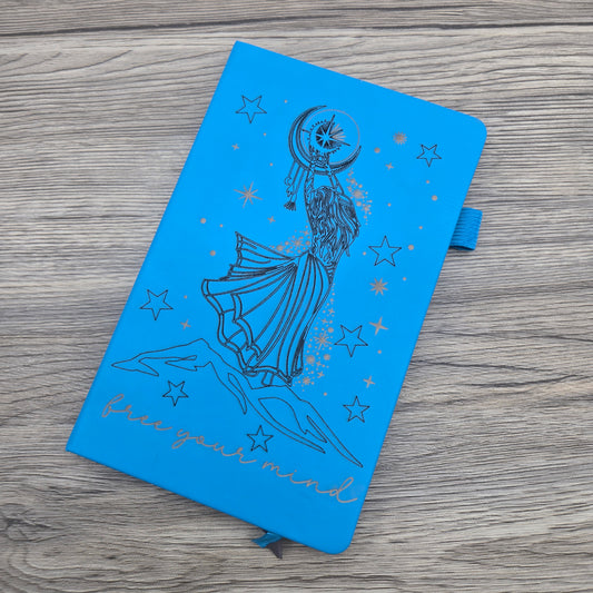 Free Your Mind: Laser Engraved A5 Notebook