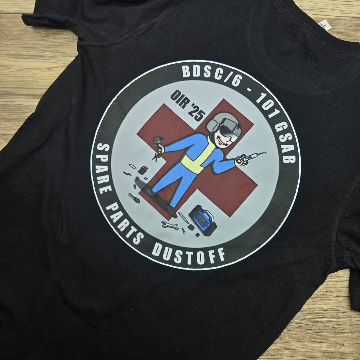 Spare Parts Dustoff- DTF Shirt or Crew Neck