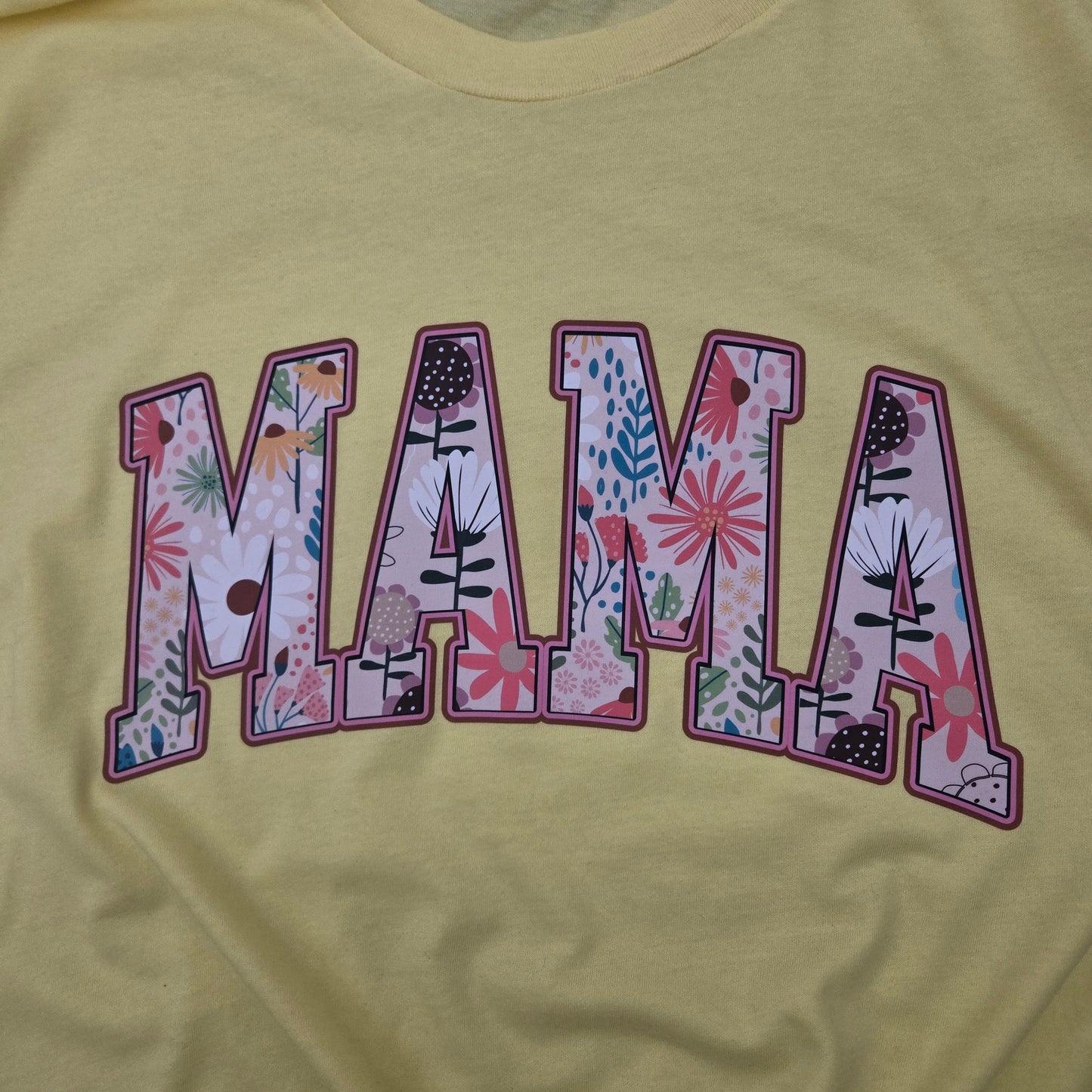 Floral Mama- DTF Shirt, Crew Neck, or Hoodie