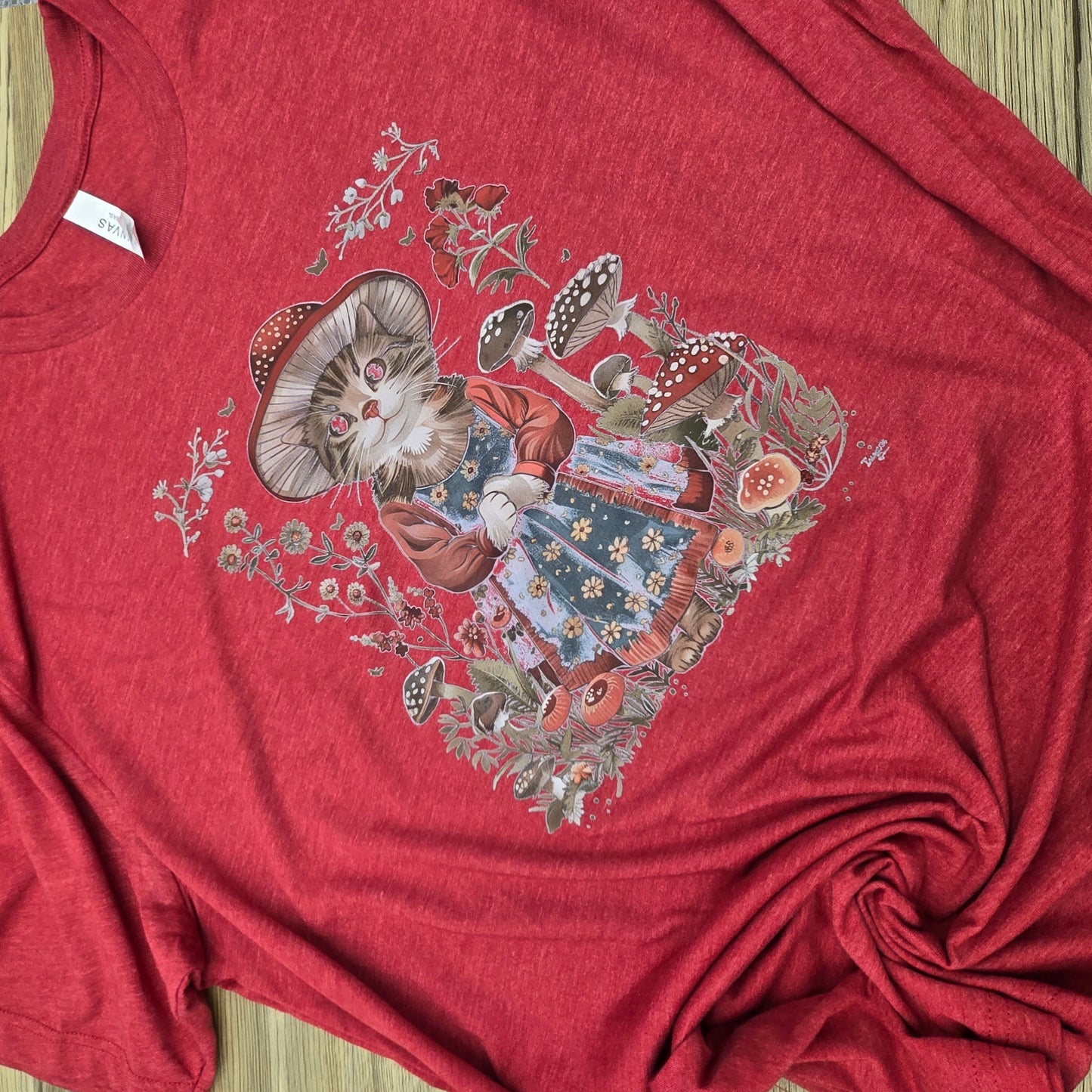 Cottage core Kitten DTF Shirt, Crew Neck, or Hoodie