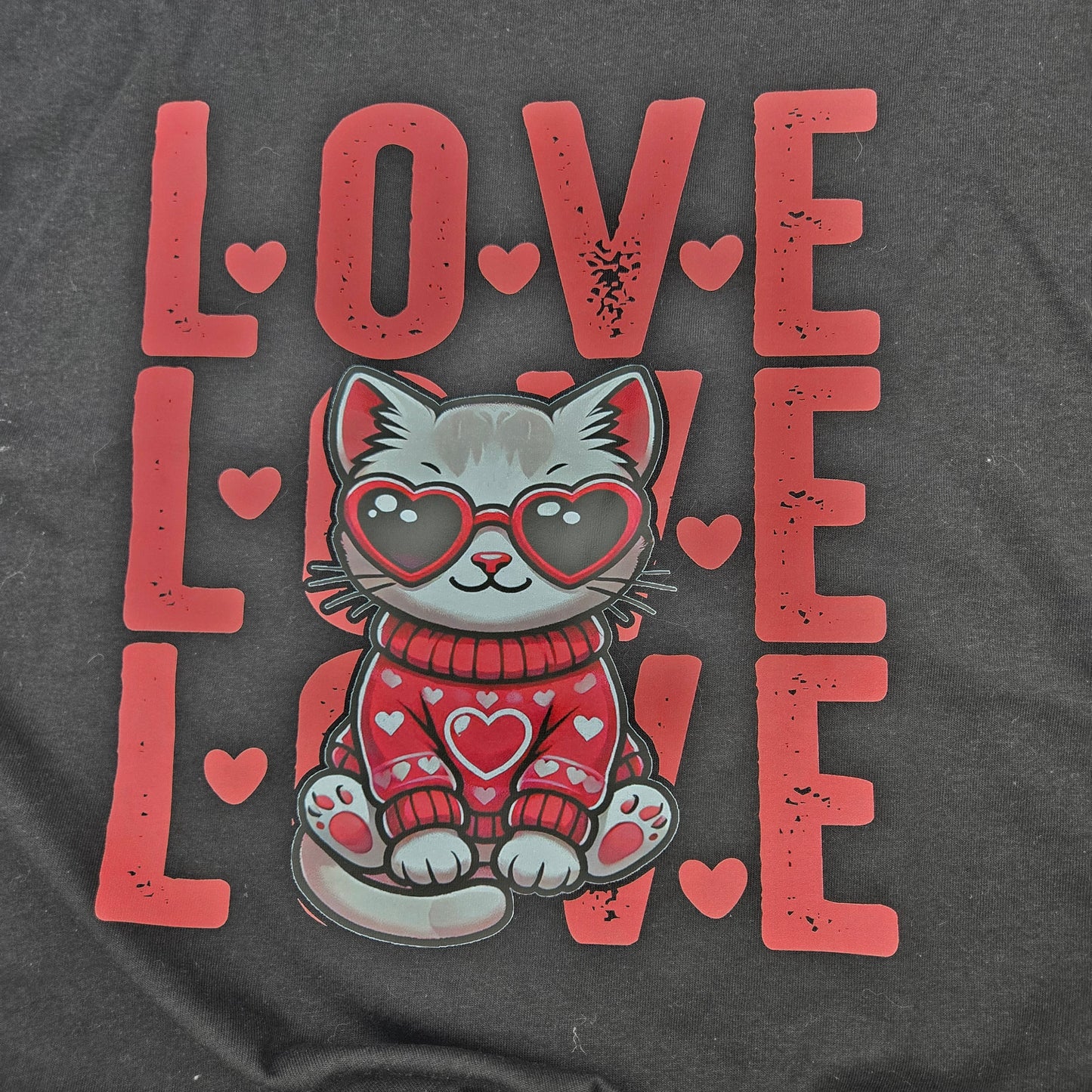 Kitty Love DTF Shirt, Crew Neck, or Hoodie