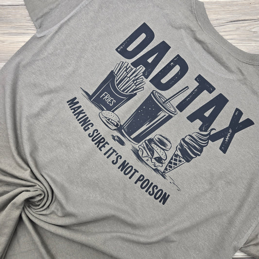 Dad Tax - Tan Work Shirts