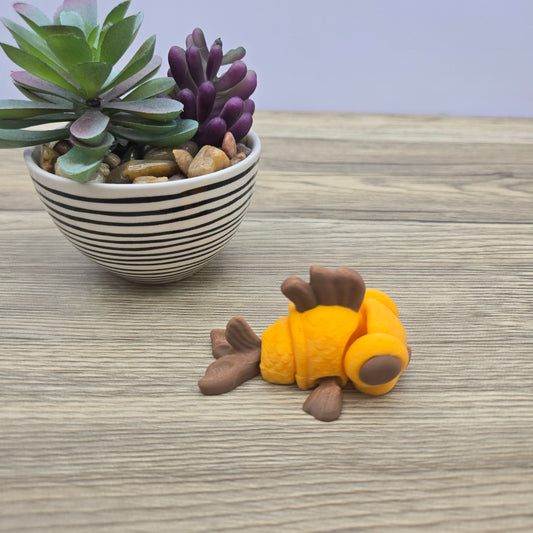 Goldfish- Orange and Brown