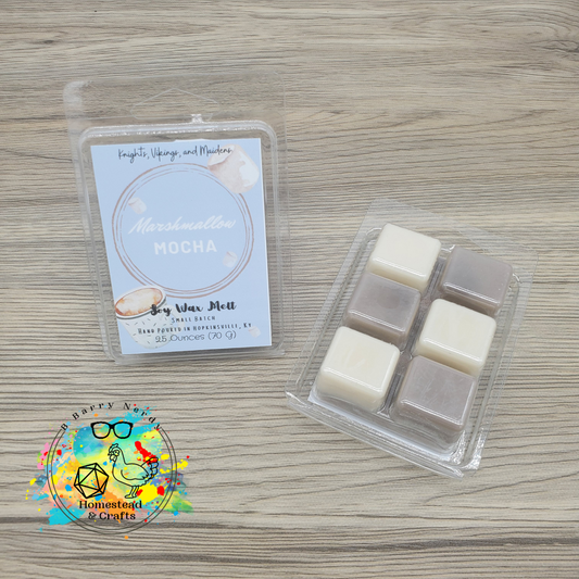 Marshmallow Mocha, Soy Wax Melt