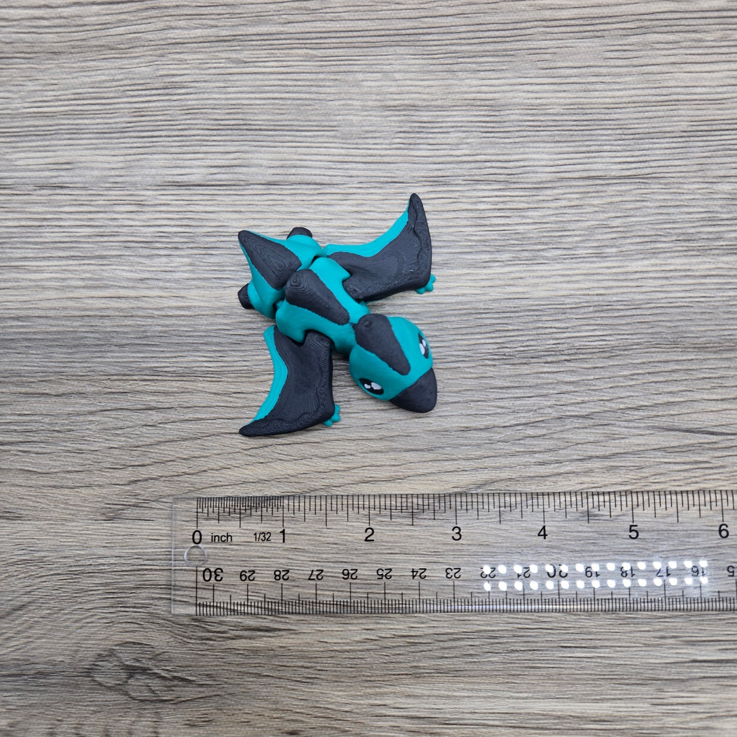 Flexie Pterodactyl- Teal