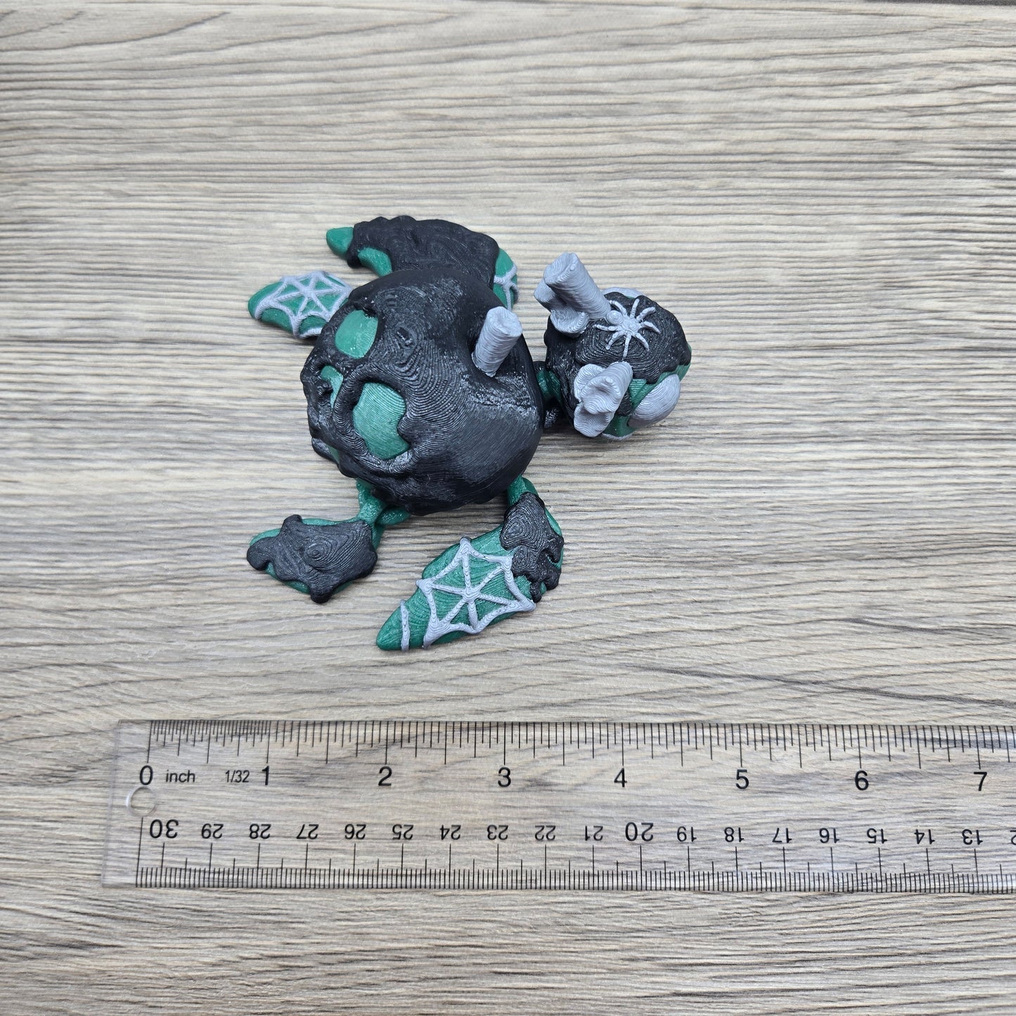 Poison Apple Turtle- Black and Silver