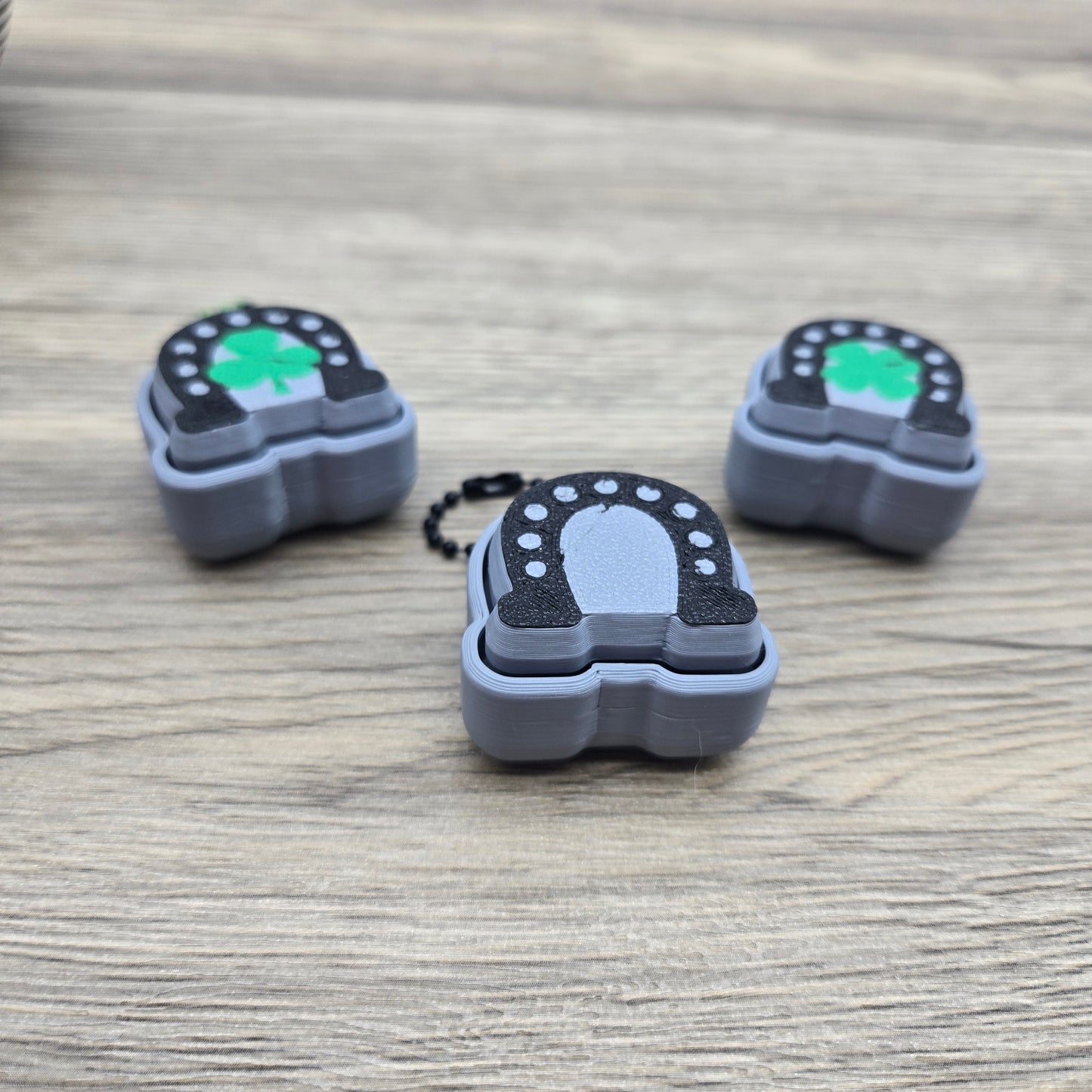 Your Choice of Lucky Horseshoe Clicker- Flat Style