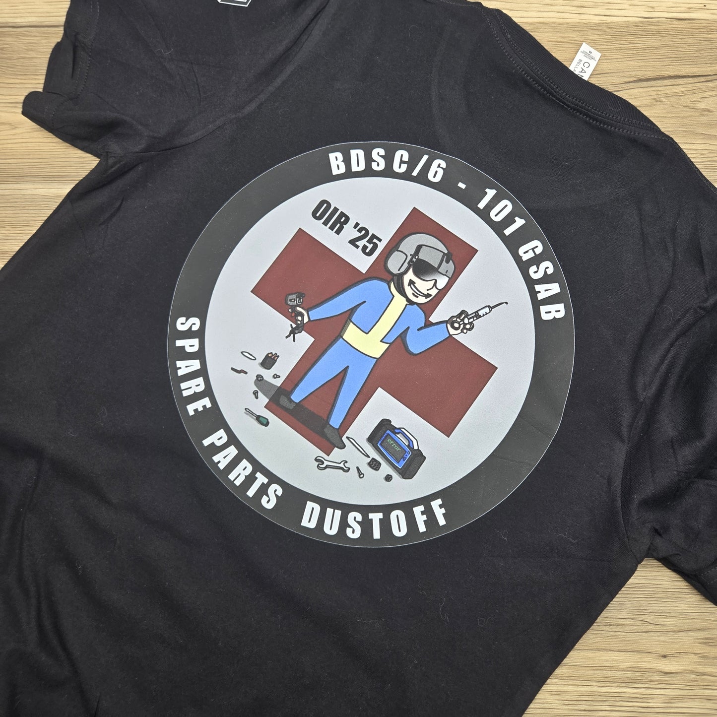 Spare Parts Dustoff- DTF Shirt or Crew Neck