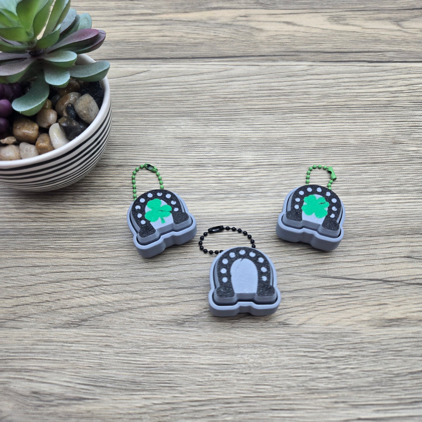 Your Choice of Lucky Horseshoe Clicker- Flat Style