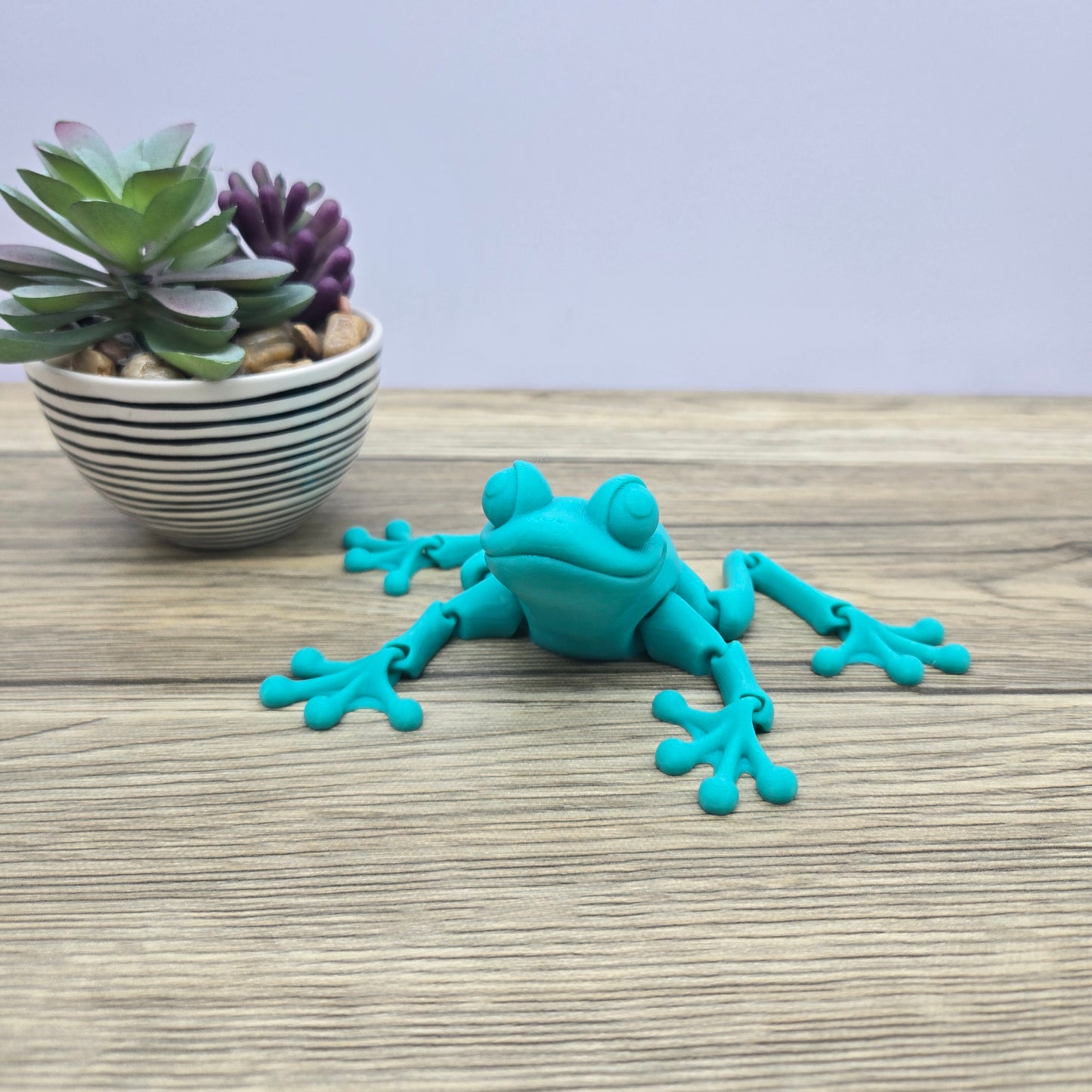 Flexi Frog- Aqua Green