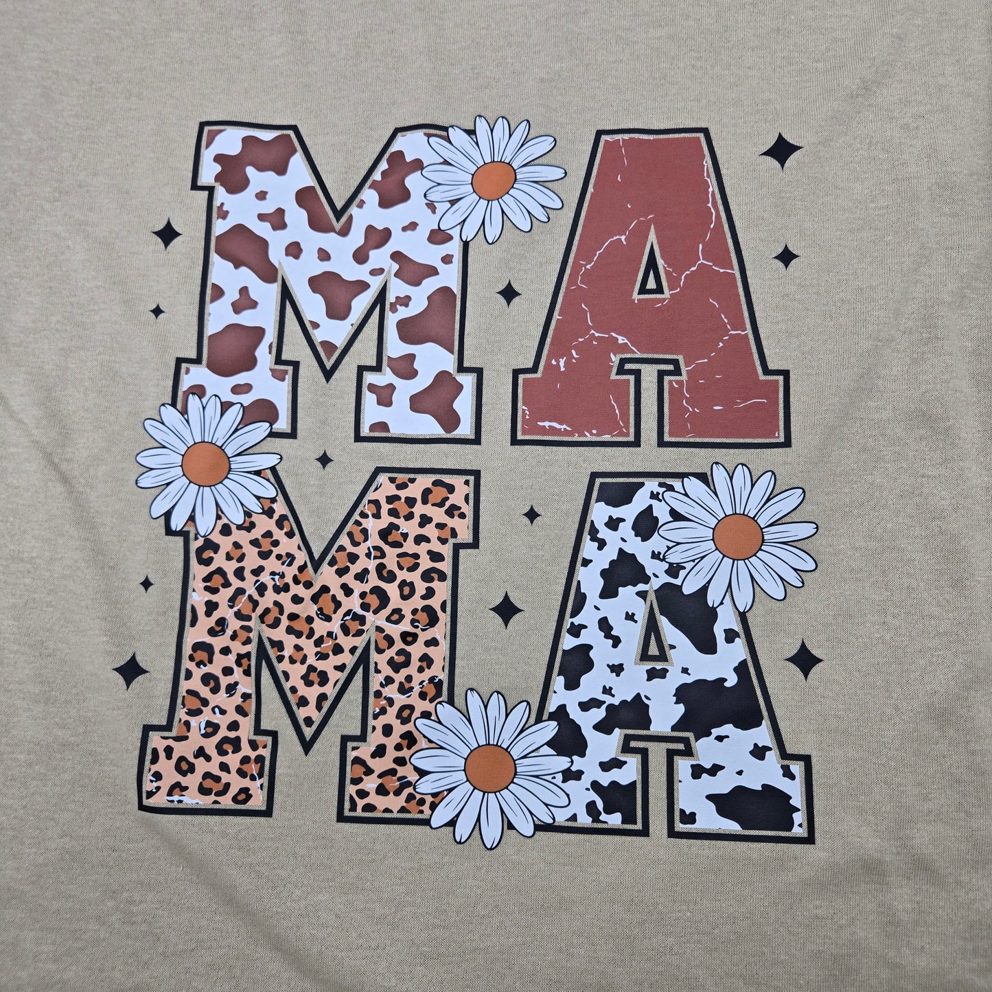 Animal Print Mama DTF Shirt, Crew Neck, or Hoodie