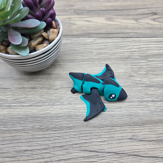 Flexie Pterodactyl- Teal