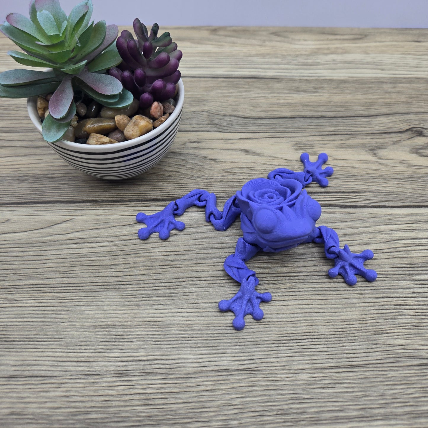 Flexie Rose Frog- Purple