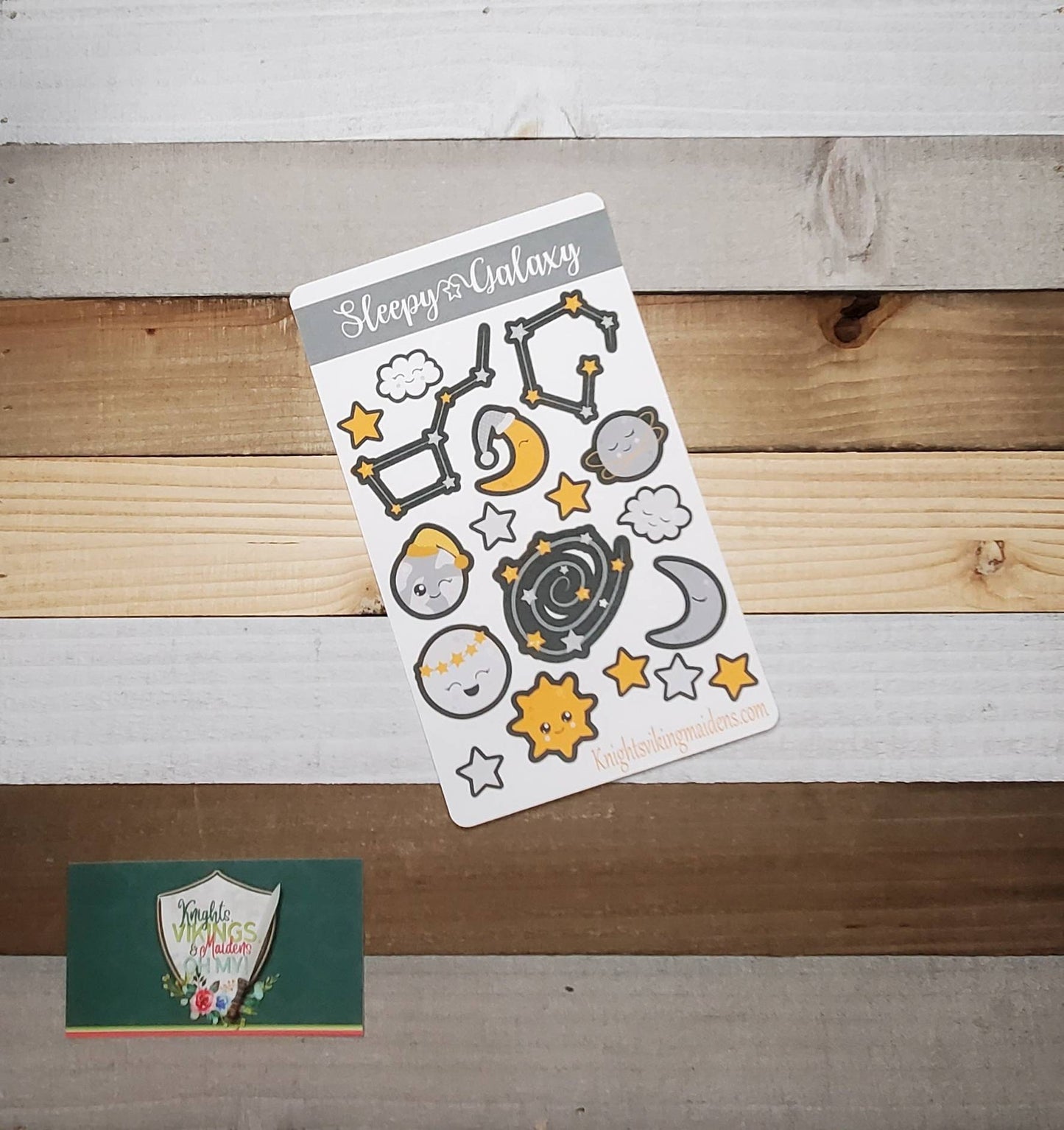 Galaxy and Space Sticker Sheet, Stars, Galaxies, Space, Constellations, Kawaii Bullet Journal, Planning Stickers