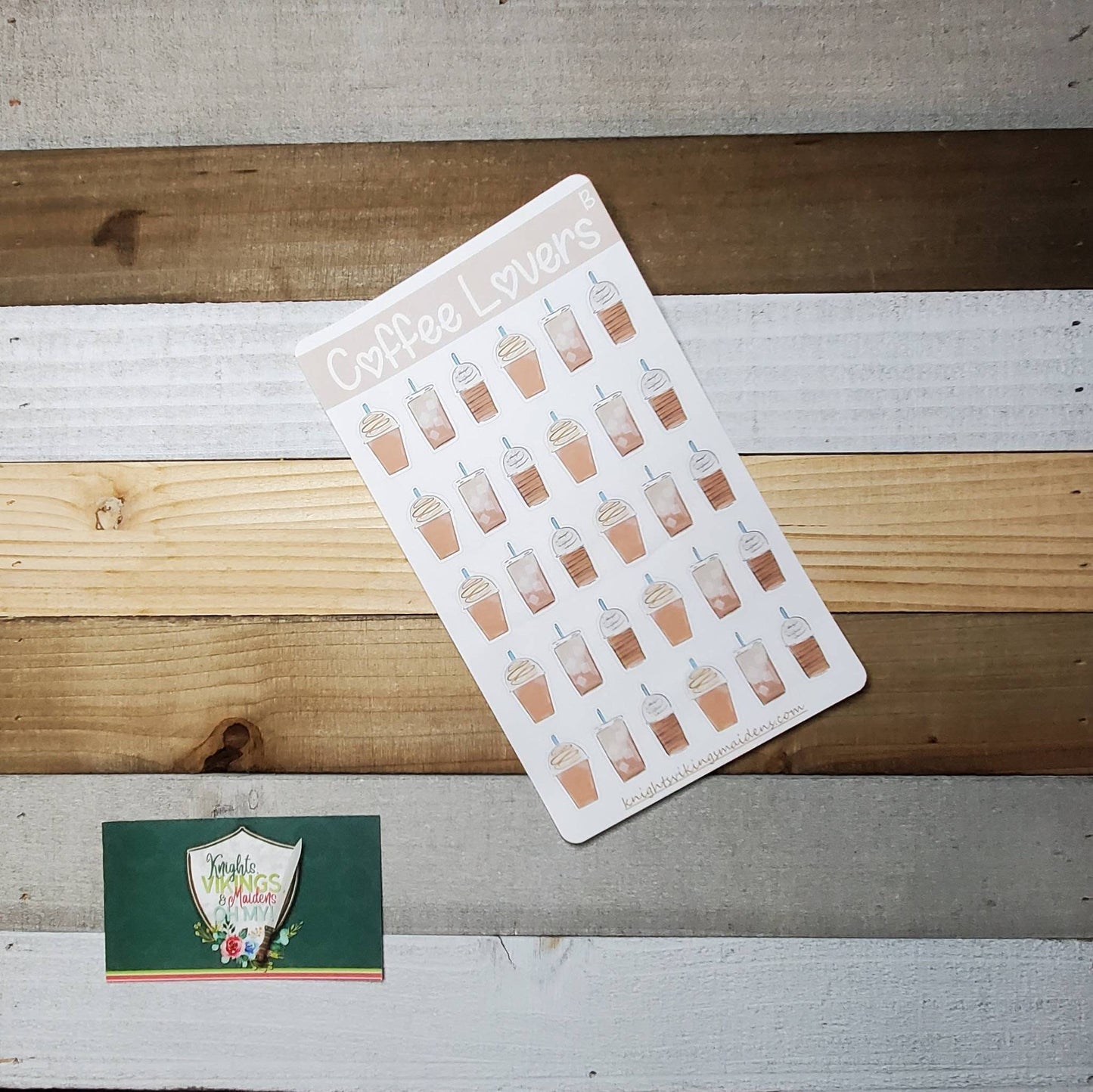Coffee Lover Sticker Sheet, Coffee, Day Dates, Social Calendar Planning, Bullet Journal, Planning Stickers, Girl's Day