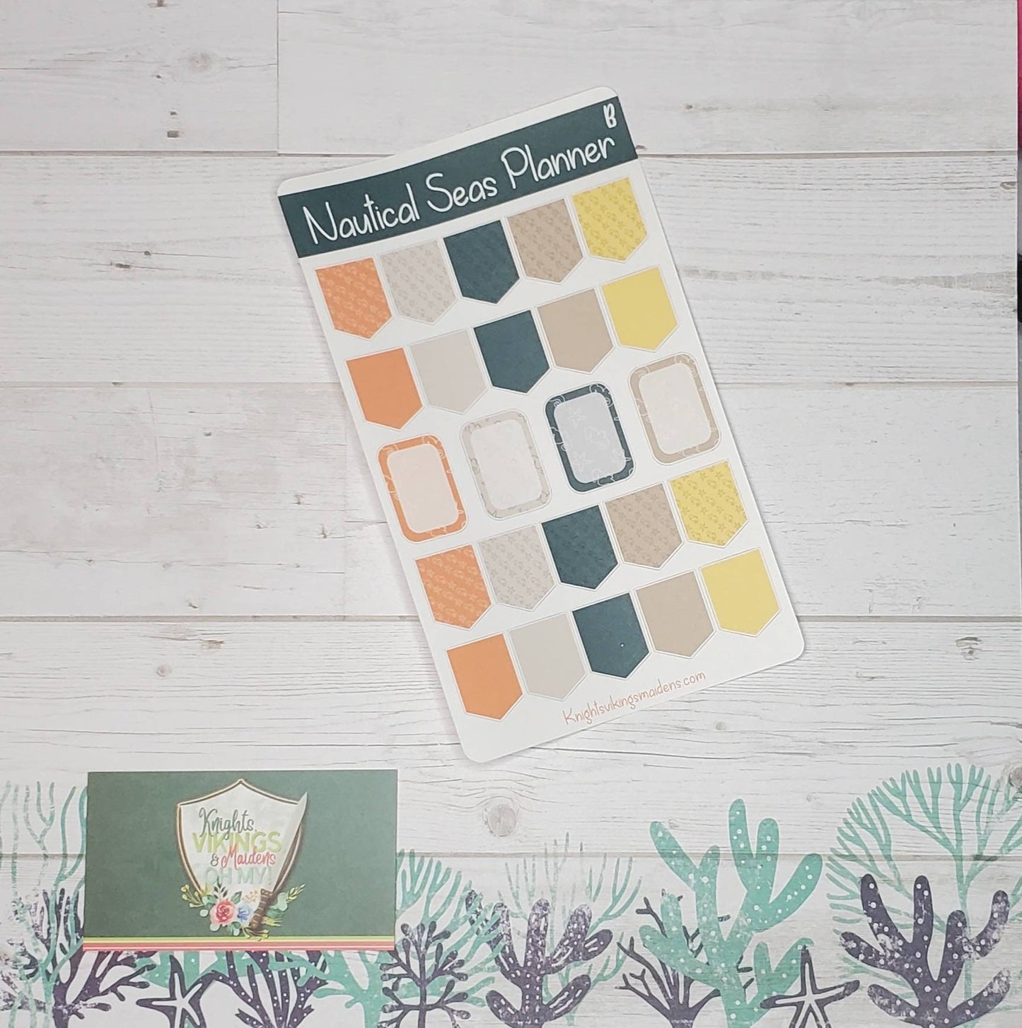 Nautical Seas Sticker Sheet, Beach, Seven Seas, Yacht , Social Calendar Planning, Bullet Journal, Planning Stickers, Beach House