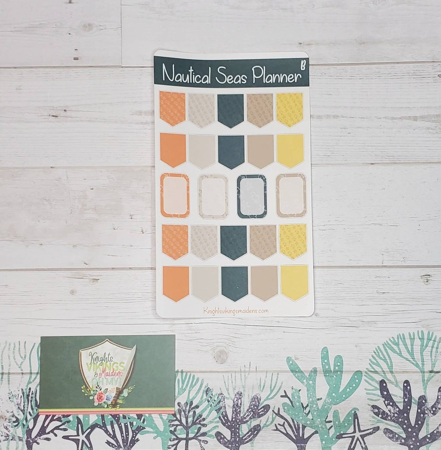 Nautical Seas Sticker Sheet, Beach, Seven Seas, Yacht , Social Calendar Planning, Bullet Journal, Planning Stickers, Beach House