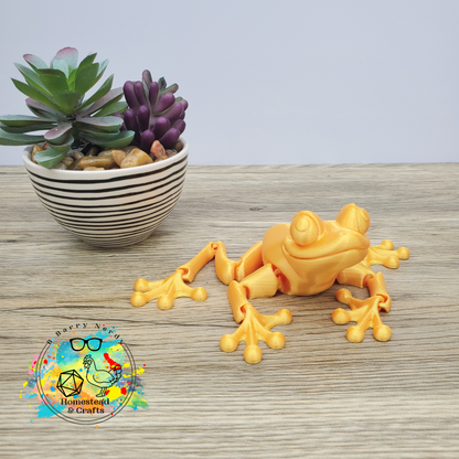 Flexi Frog- Gold