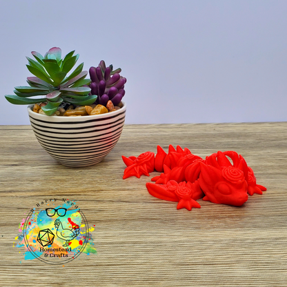 Flexi Tiny Rose Wyvern- Tomato Red