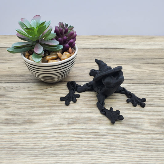 Flexie Witch Frog- Black