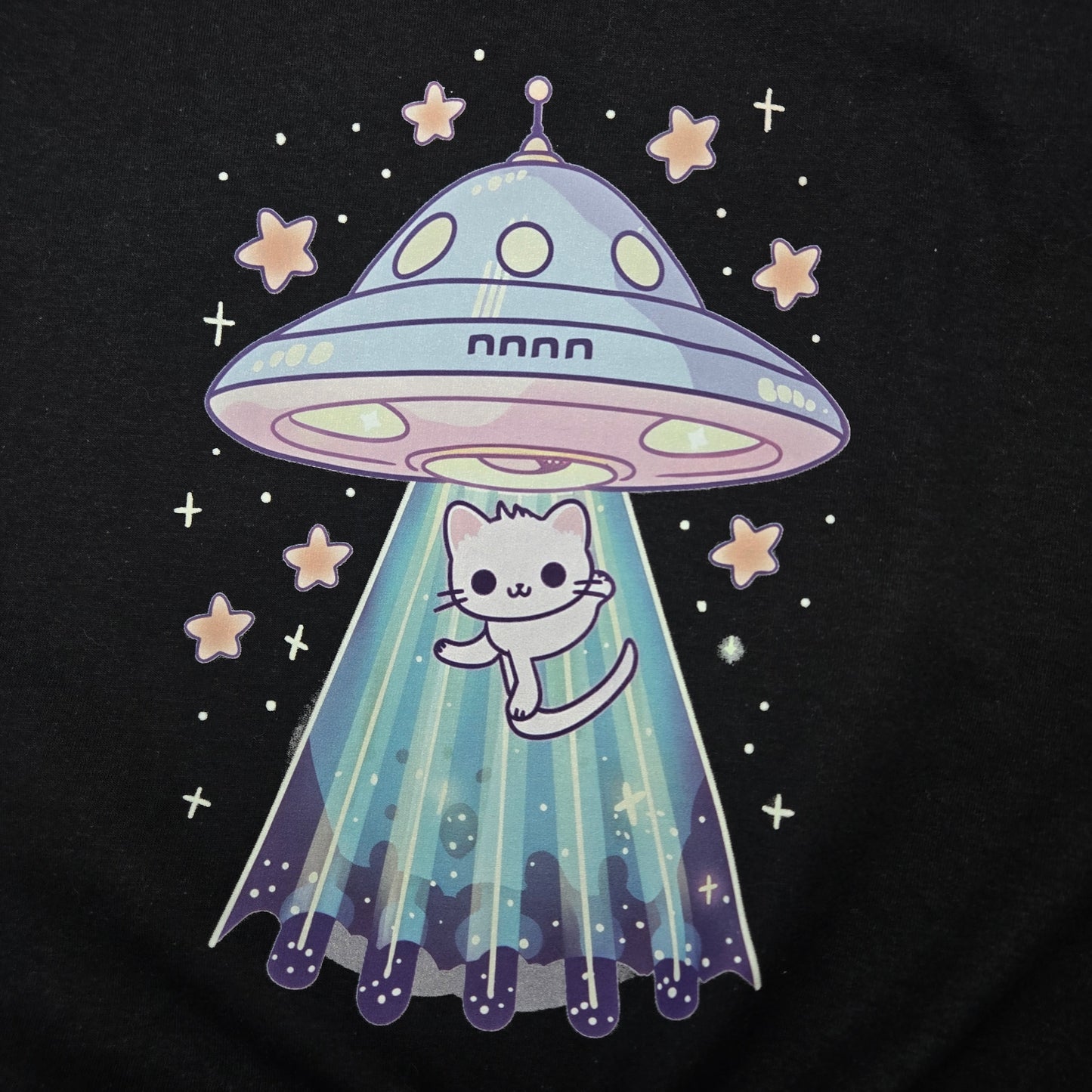 Ufo Cat DTF Shirt, Crew Neck, or Hoodie