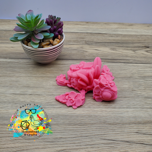 Flexi Orchid Turtle- Bubblegum Pink