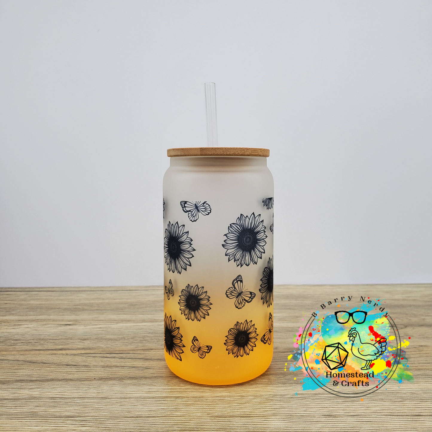Classy but Cuss a Little, 16oz Sublimated Glass Can