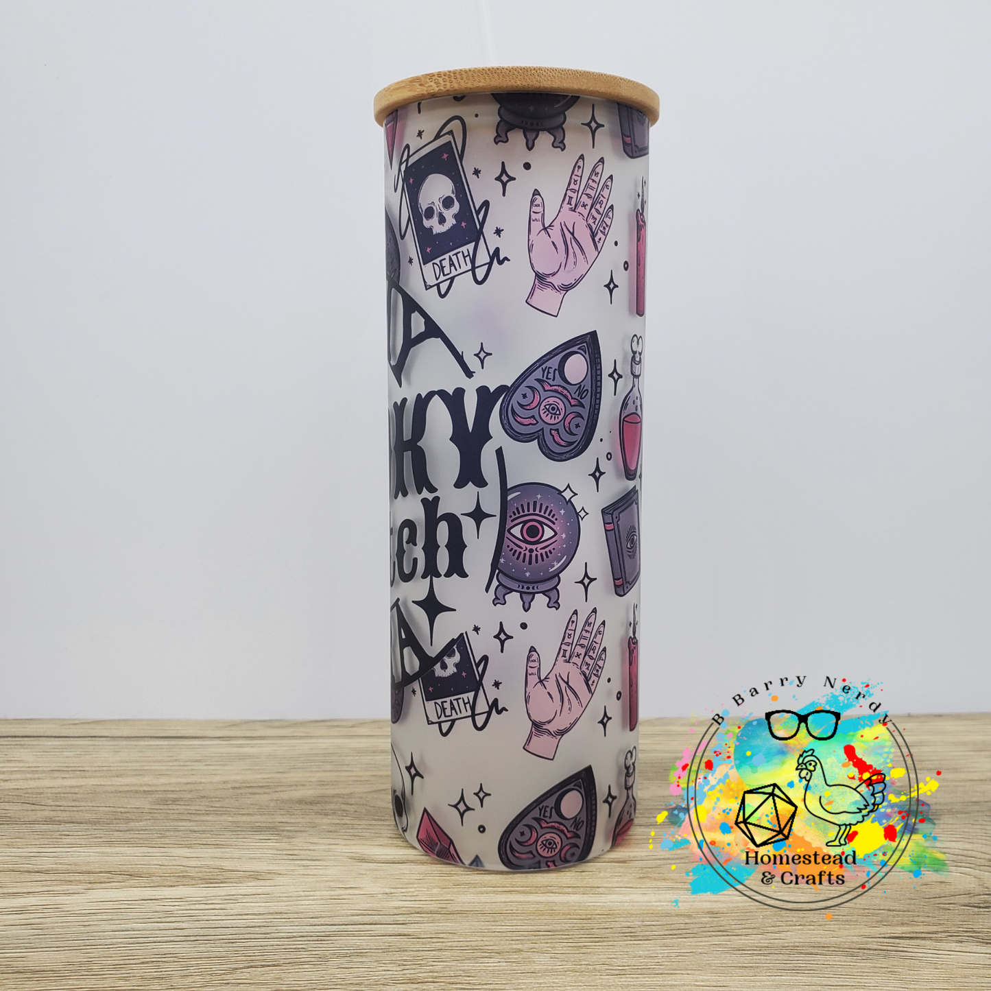Spooky B*tch Era, 25oz Sublimated Glass Can