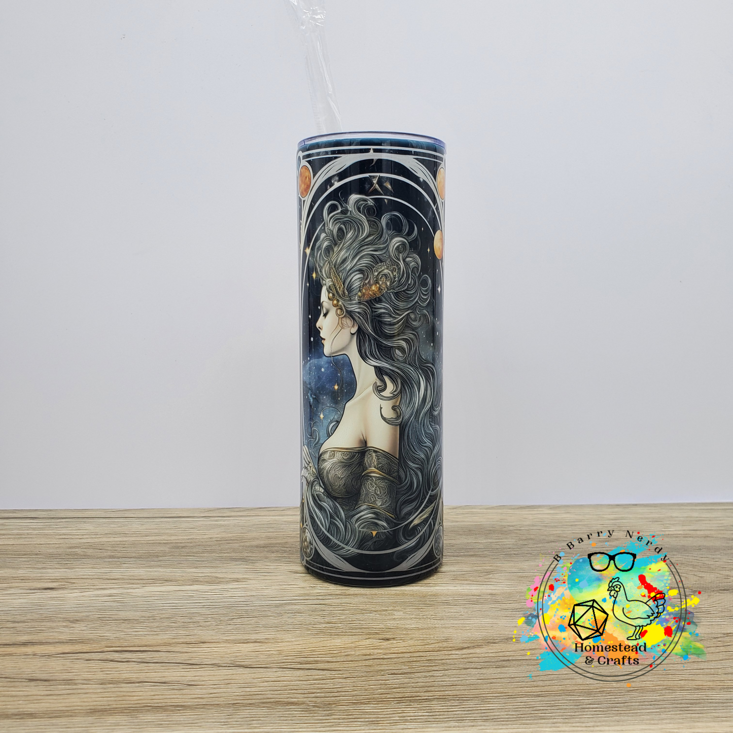 Lady of the Hour, 20oz Sublimated Steel Tumbler