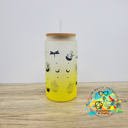 Mystical Outreach, 16oz Sublimated Glass Can