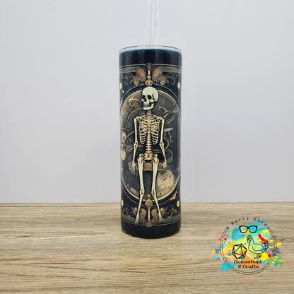 Death Time, 20oz Sublimated Steel Tumbler