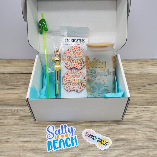 Salty Beach Short Glass Box