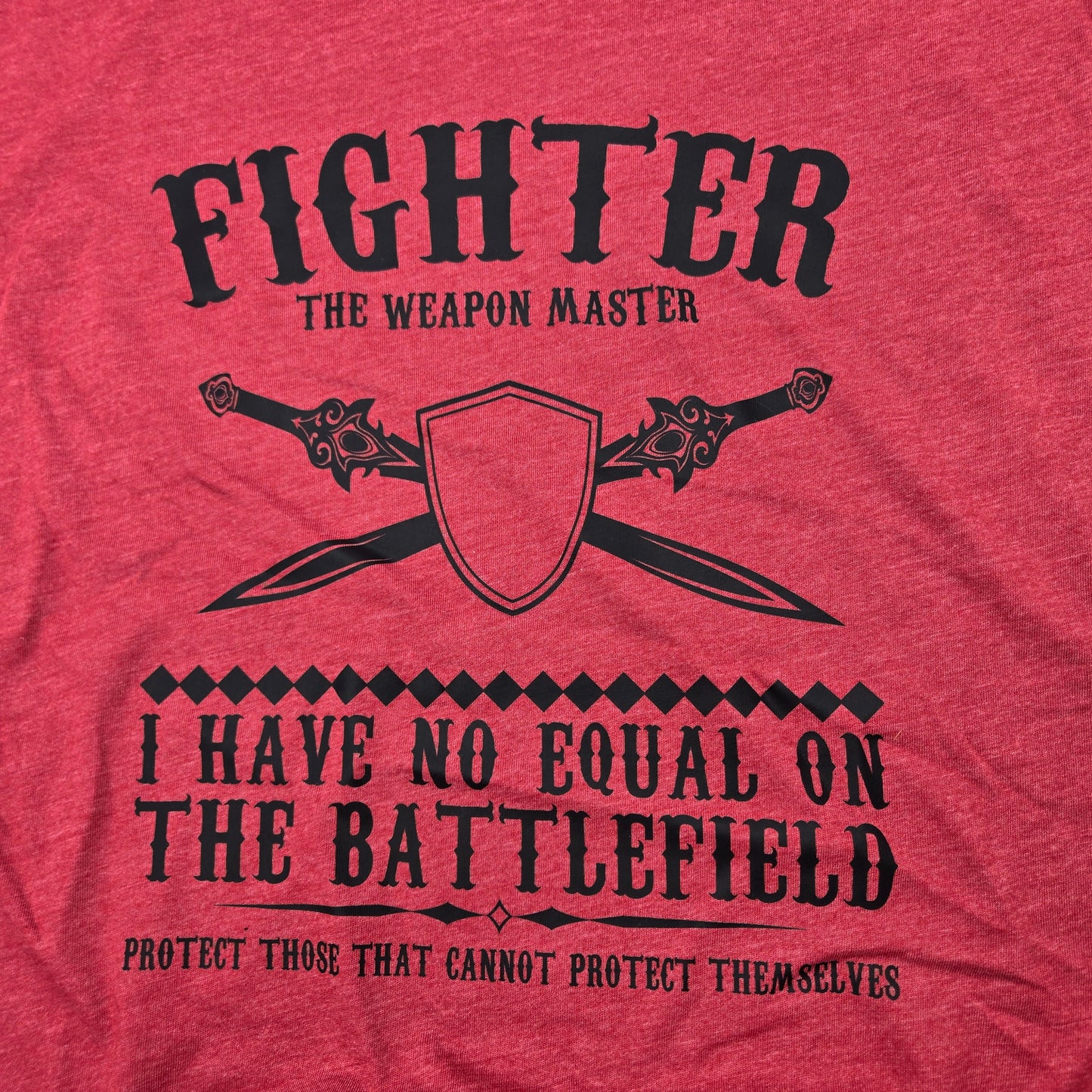 Fighter Tabletop Gaming DTF Shirt, Crew Neck, or Hoodie