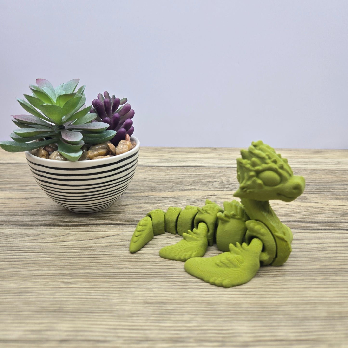 Flexi Lochness Monster- Matte Military Green