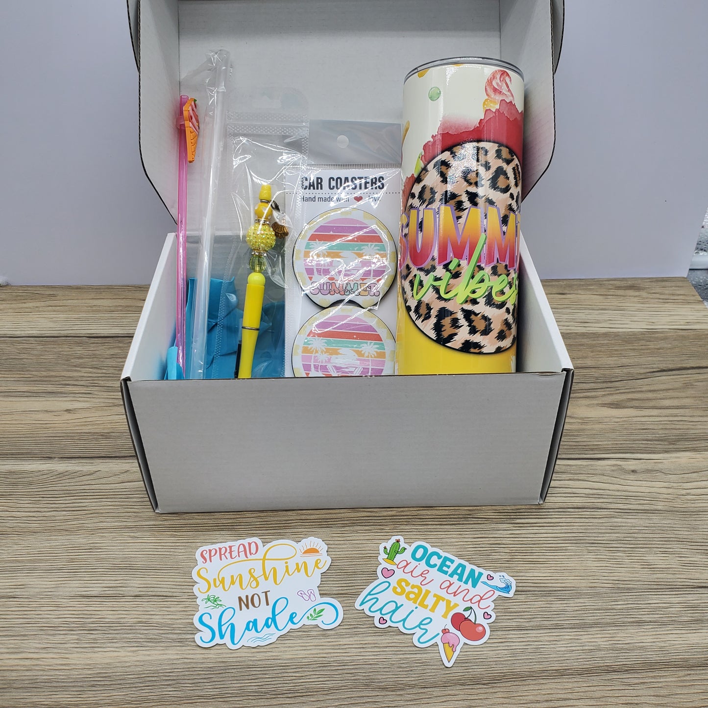 Summer Vibes Tumbler Box