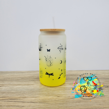 Mystical Outreach, 16oz Sublimated Glass Can