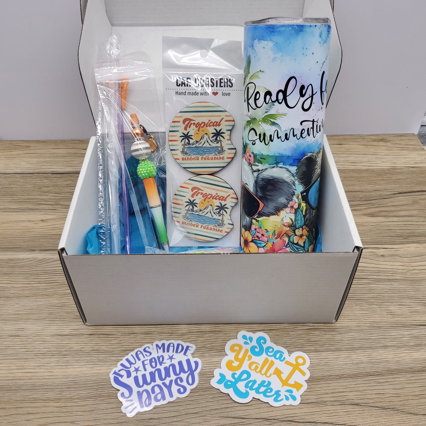 Ready for Summertime Matte Tumbler Box