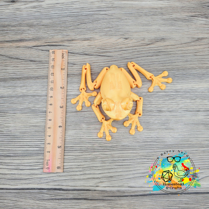 Flexi Frog- Gold