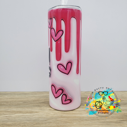 No You Hang Up, 20oz Sublimated Steel Tumbler