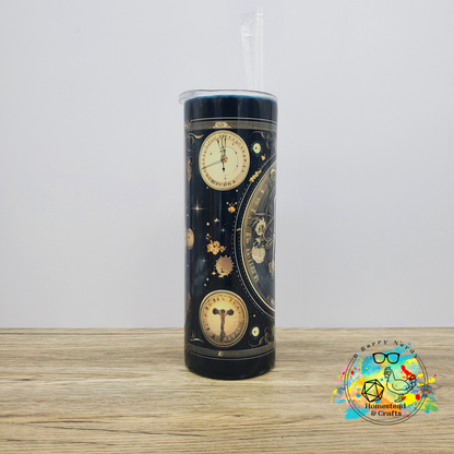 Death Time, 20oz Sublimated Steel Tumbler