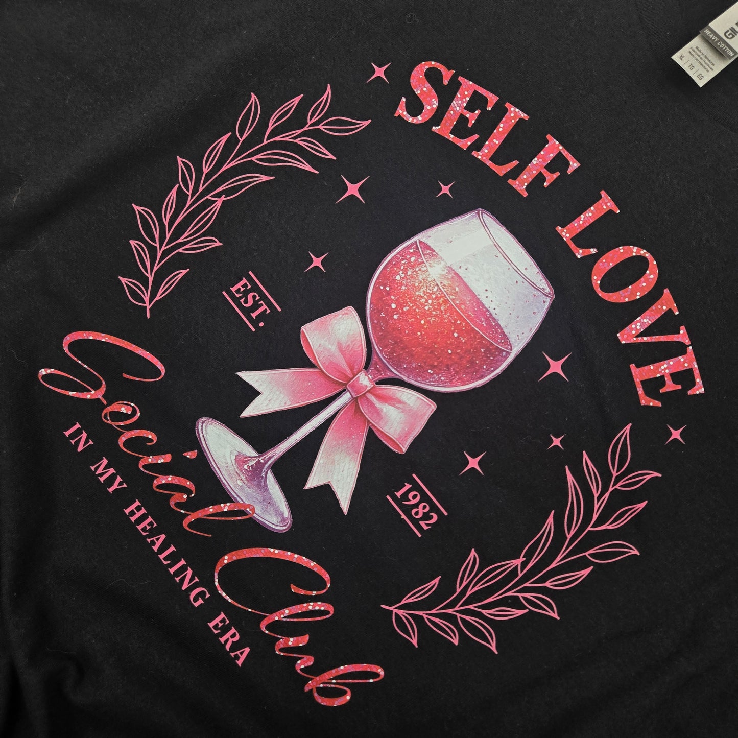 Self Love Club DTF Shirt, Crew Neck, or Hoodie