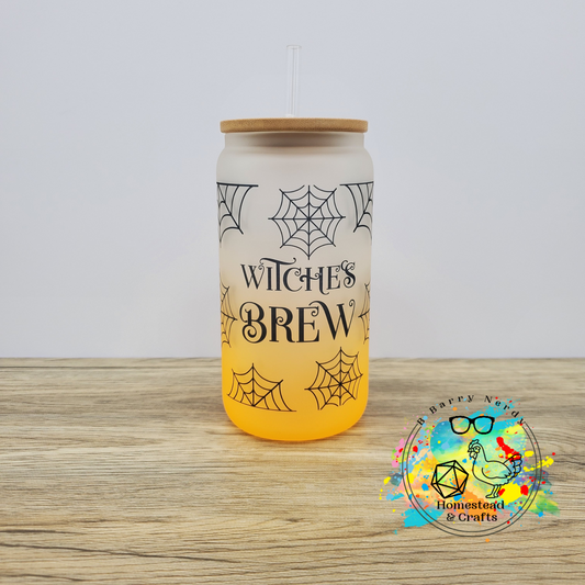 Witches Brew, 16oz Sublimated Glass Can