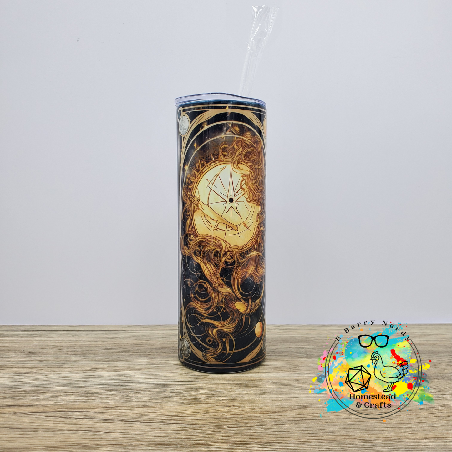 Lady of the Hour, 20oz Sublimated Steel Tumbler