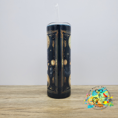 Death Time, 20oz Sublimated Steel Tumbler